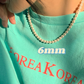 一枝橘 fever同款 珍珠项链女锁骨链叠戴简约通勤颈链小众高级感