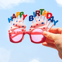 Очки/поклонник с днем ​​рождения