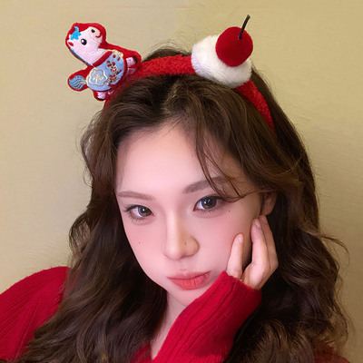 马年新年福马儿童发箍发饰拍照