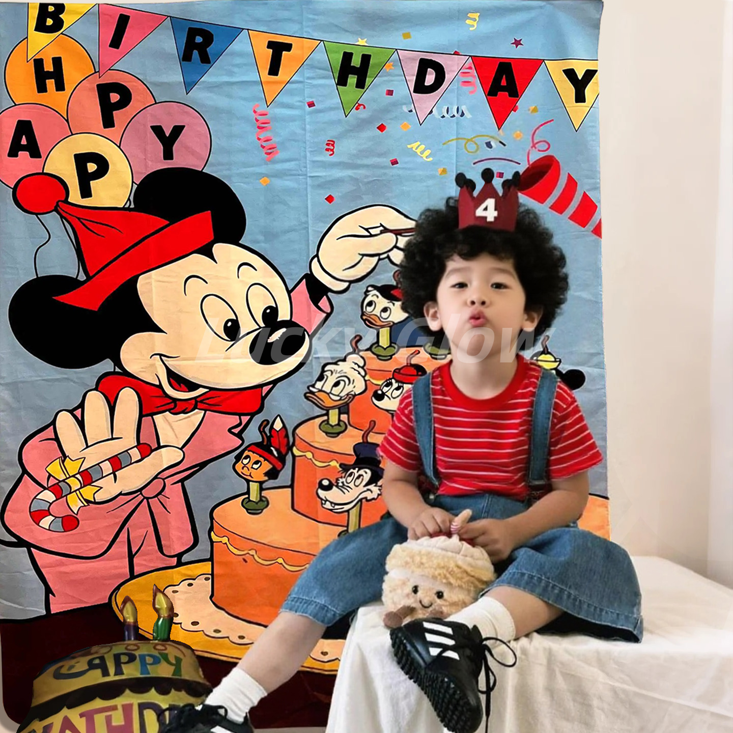 男女孩生日布置场景装饰米奇主题数字气球生日背景挂布拍照道具,节庆用品/礼品,装扮布置套餐,淘宝优惠券,粉丝福利购,淘宝优惠卷