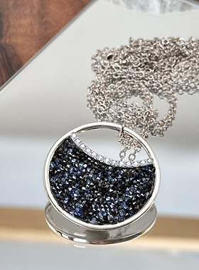 欧美饰品轻奢时尚大气高档高级感夏季长款不掉色女士毛衣链项链