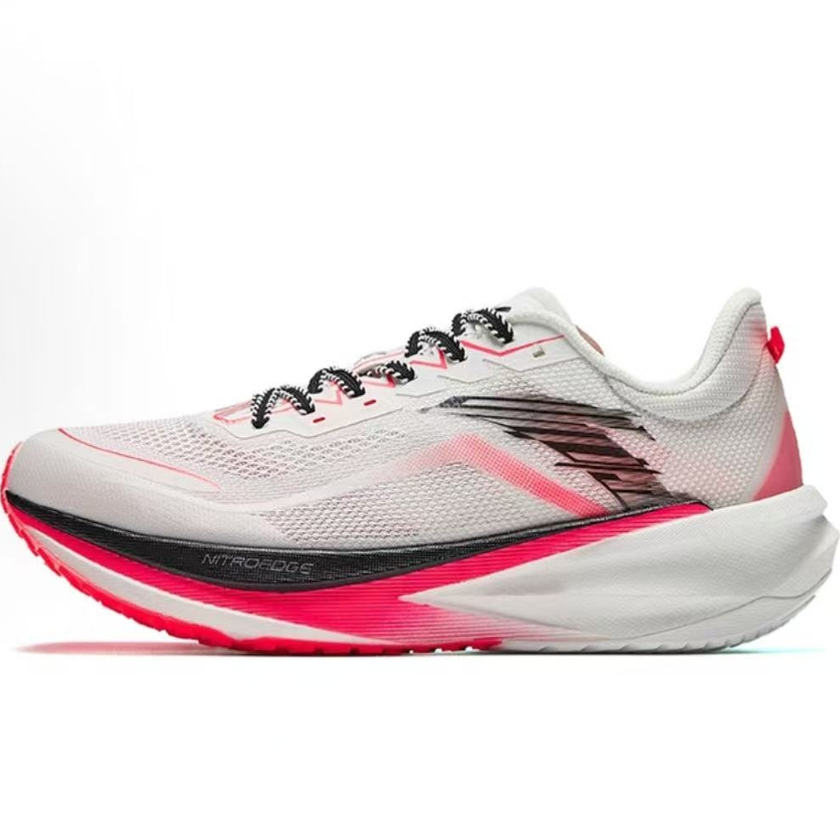 安踏 塑胶先锋 氮科技 防滑耐磨 减震 碳板 竞速 跑鞋