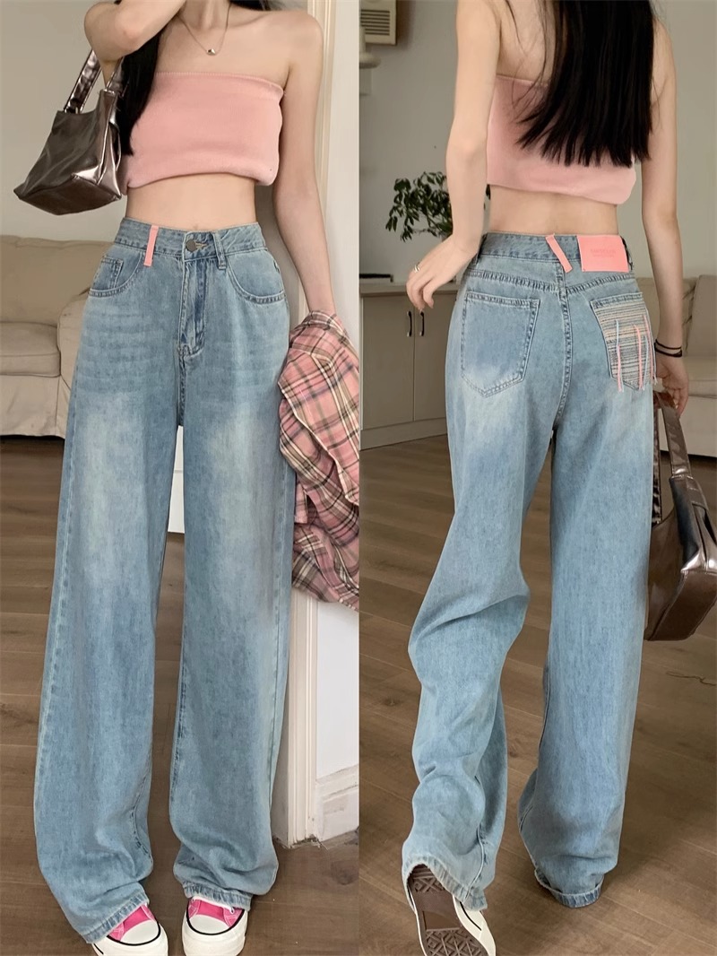 YY颖颖家大码女装刺绣口袋设计