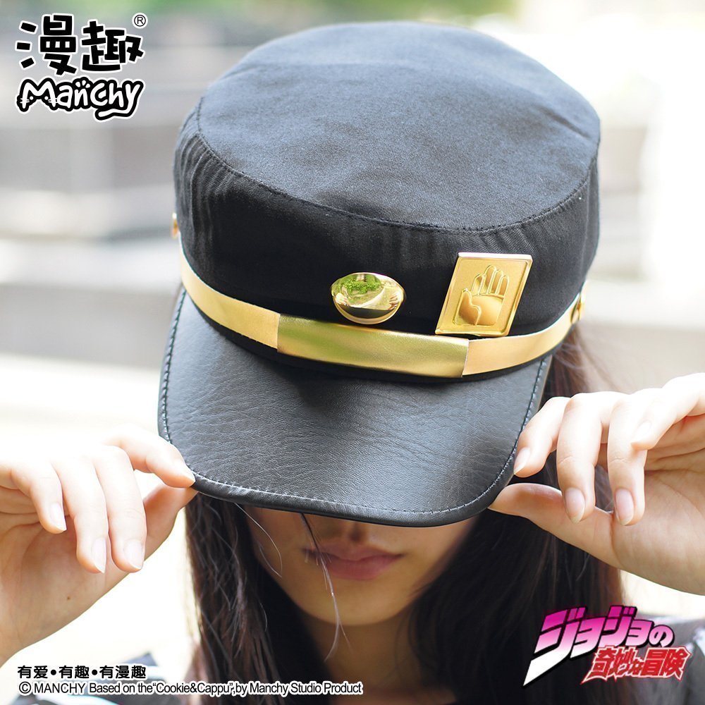 漫趣动漫周边jojo的奇妙冒险空条承太郎防晒遮阳帽学生帽鸭舌帽子