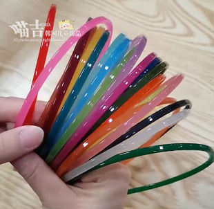 韩国GRAIN DE BEAUTE亲子宝宝基础简约款细发箍带齿防滑细发卡