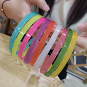 BEAUTE 韩国GRAIN 简约发箍果冻色亲子女孩防滑发卡发带发饰