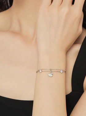 适合秋冬的银杏叶叠戴手链女款2025新款轻奢小众精致女友中秋礼物