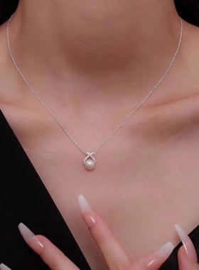 轻奢衣服百搭配饰小众高级感项链