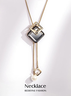 毛衣链大气高档高级感长款装饰项链女款2026新款挂链日常配饰挂件