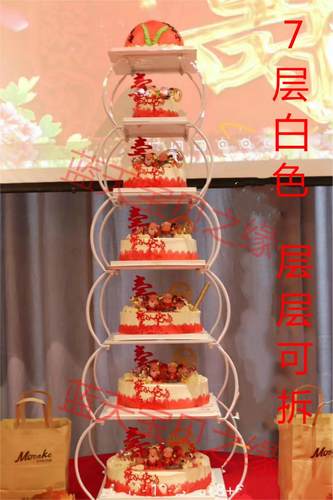 新款婚礼生日寿宴蛋糕店拆装架子