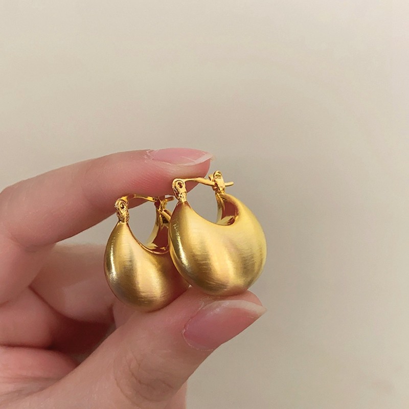 精致高级 时髦小众设计复古拉丝精致耳环 轻奢冷淡风ins爆款耳圈,饰品/流行首饰/时尚饰品新,耳环,淘宝优惠券,粉丝福利购,淘宝优惠卷