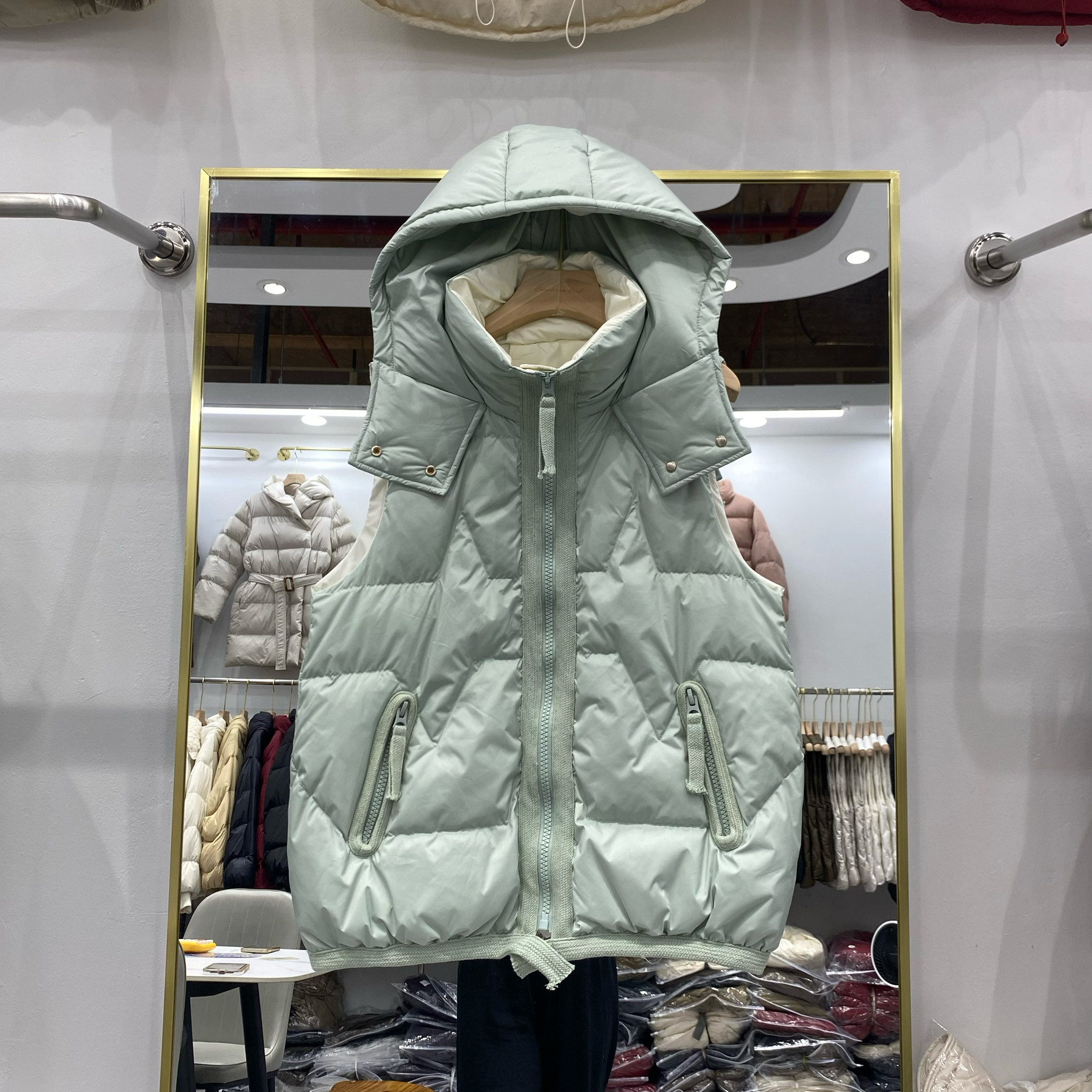 新款马甲女短款2024秋冬百搭马夹