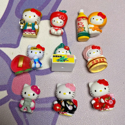 【散货4区】日本地域限定绝版中古kitty凯蒂猫挂件手机链吊牌