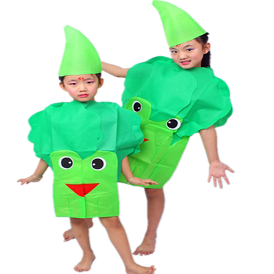 儿童莲藕表演服豆芽芋头