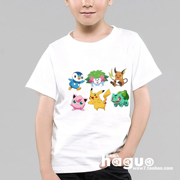 寵物小精靈數碼寶貝 寶寶童裝男女兒童純棉短袖T恤774C 親子夏裝在類目 童裝/嬰兒裝/親子裝, T恤中 - 來自Buy2taobao.com提供專業的淘寶代購服務