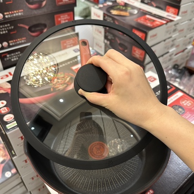 家用炒锅不粘锅平底锅锅盖玻璃盖 22 24 26 28cm