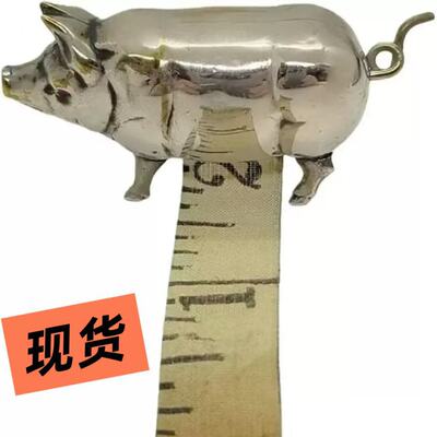 跨境亚马逊新款Antique Pig Mini Tape Measure,古董猪款迷你卷尺