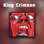克里姆森国王King Crimson前卫摇滚周边徽章胸针