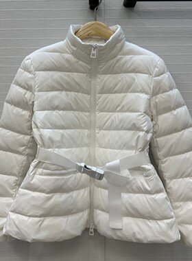 国标90白鹅绒立领小蛮腰女服