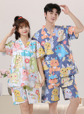 纯棉汗蒸服女新款男士大码浴服儿童情侣亲子高档足疗美容按摩睡衣