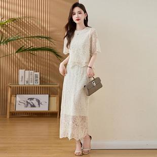 套装 0约搭减龄衫 女新款 百蕾简ME5611 半身裙两件套 丝韩版 时尚