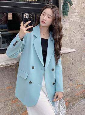 今年流西行蓝色设计ZXIN2051套感闲小装外女休春秋新款韩系高级感