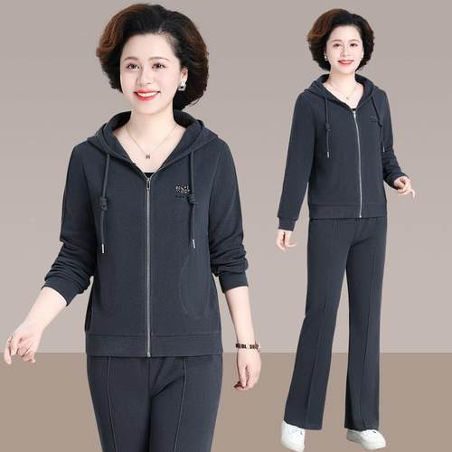 妈春秋妈装中运76189997动服装新款套中年上衣洋气质老年外套女两