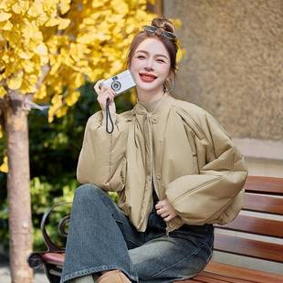 小子个季 羽绒棉服厚女冬新款 加保暖夹克 洋气短款 欧ZYAO928货时尚