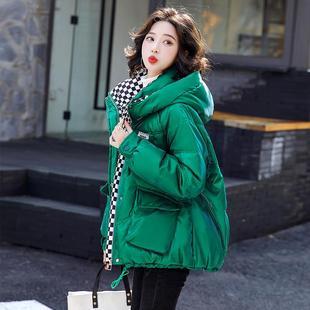新款 装 韩小个子绒白ZYI2180A鸭绒外冬套 版 欧货亮面免洗羽服女短款