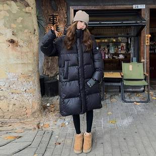 加厚学院风大被面 661款 包高子级感黑金鹅绒羽绒服长女冬新款 B27