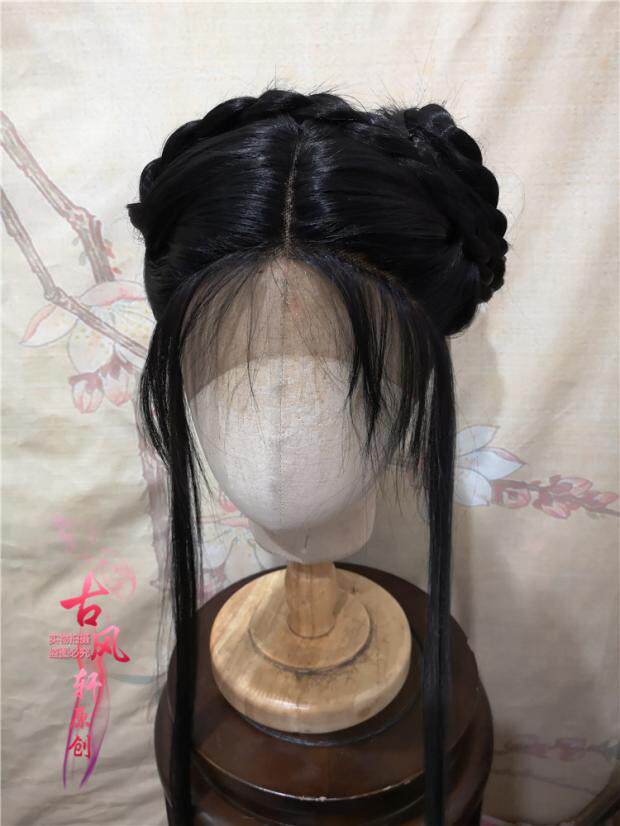 古风轩假发手勾蕾丝cos影视包邮