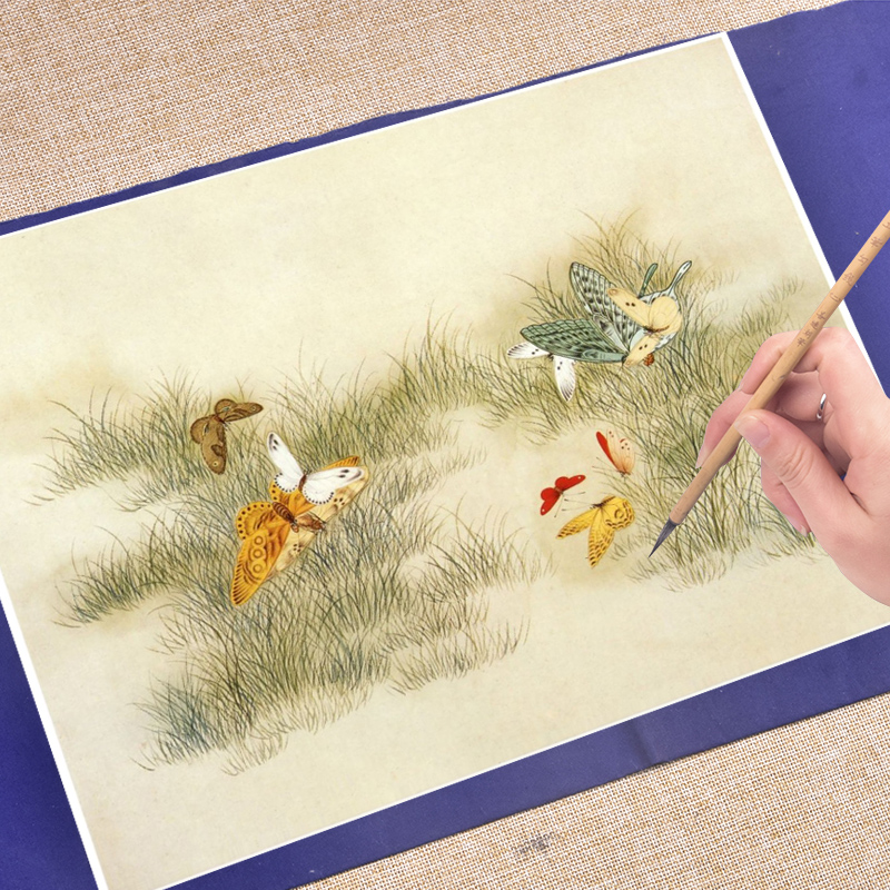 云母熟宣不渗墨可上色