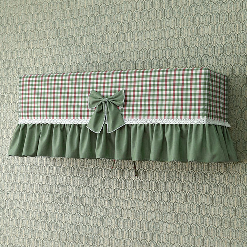 挂式空调罩简约田园布艺可定制