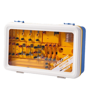 2025新品得力初中物理实验器材全套电磁学套装中考人教版初二三力学光学实验箱串联电路电压欧姆定律焦耳定律