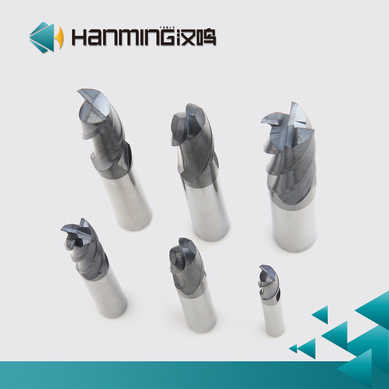 汉鸣~8 10 12*75*100*150 2F/3F/4F 进口合金钨钢铣刀 整体钨钢