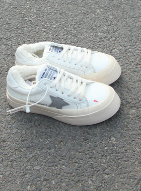 满2包邮11.30瑕疵女士低帮系带厚底PU面厚底女鞋