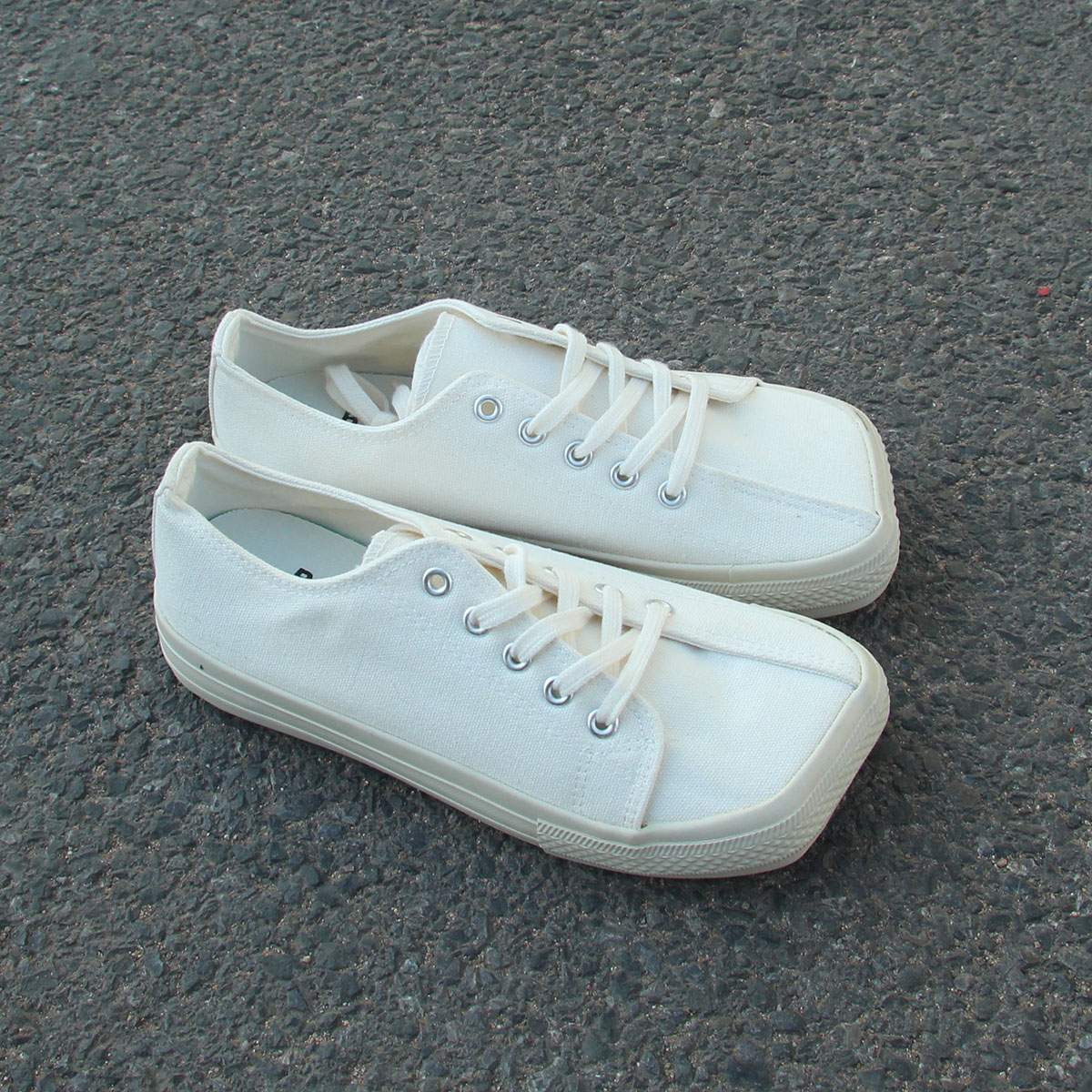 两双包邮12.7瑕疵女士低帮系带丑萌平底休闲女鞋