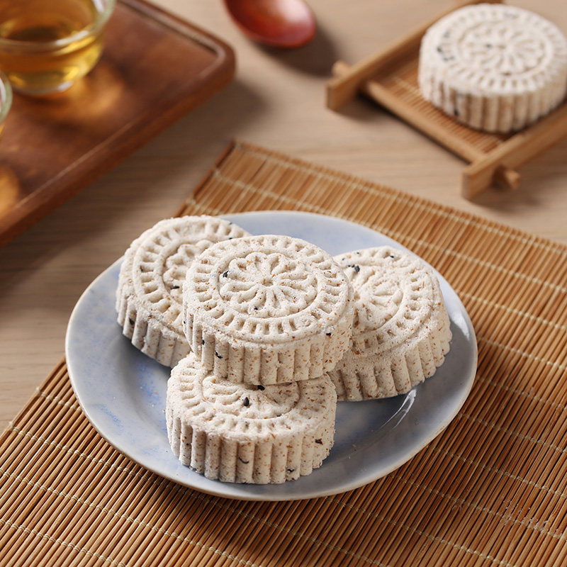 谷之味全麦米糕0脂肪低无添加蔗糖低脂零食热量代餐饱腹淮山薏米