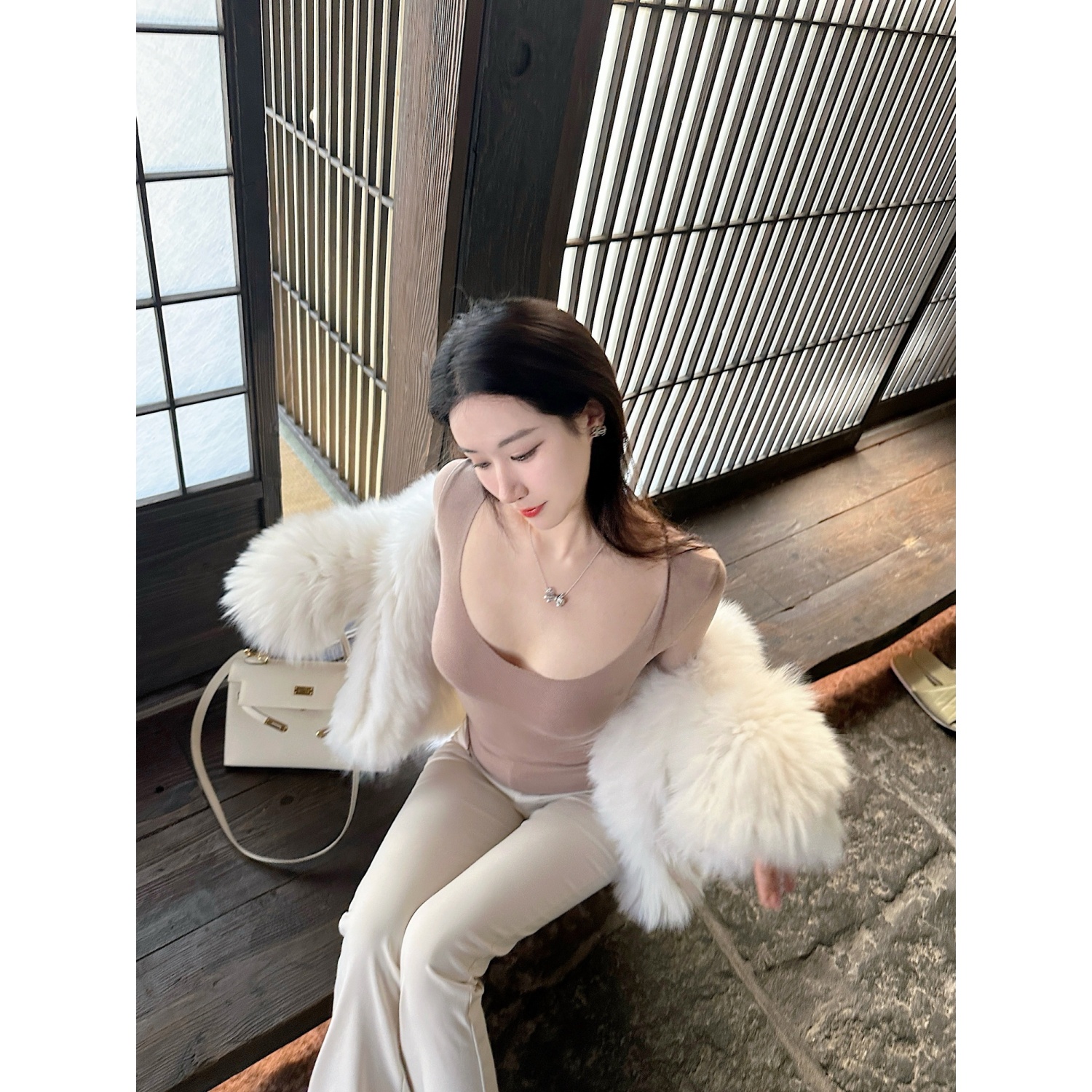 长袖通勤气质常规纯色