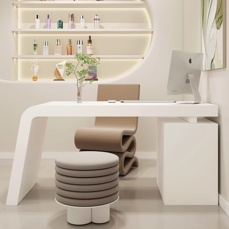 烤漆诊桌简约现代公司前台接待台