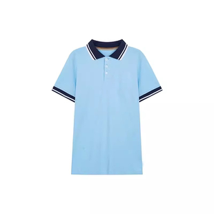 特价！短袖poloT恤儿童中小学男女学生纯棉校服表演班服定制