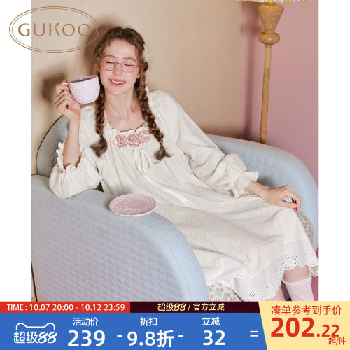 纯色女士睡裙