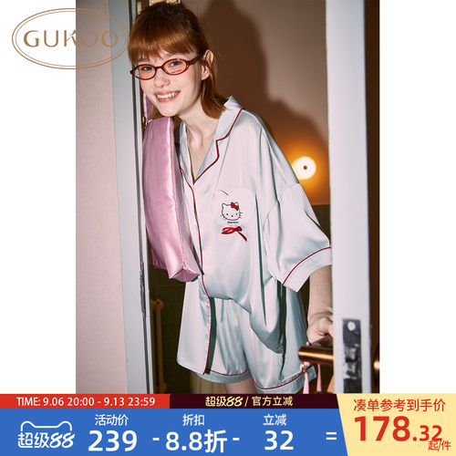 果壳Kitty睡衣夏季女款