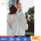 冰丝女士家居服睡裙A 纯色简约新款 Gukoo 果壳睡裙女春秋款