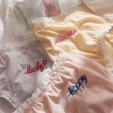 Нижнее белье, цветные штаны, хлопковые трусы