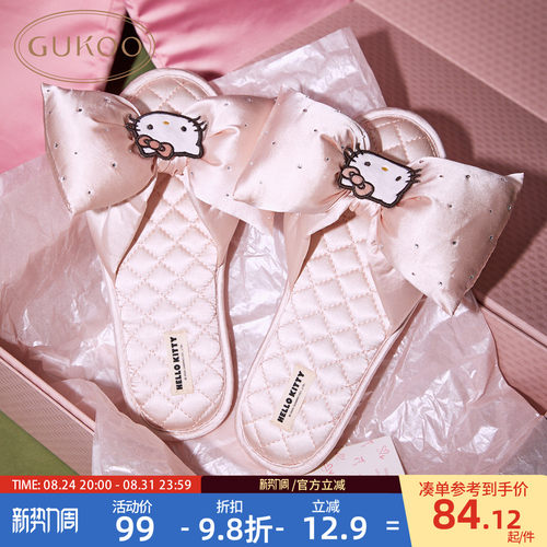大蝴蝶结拖鞋
