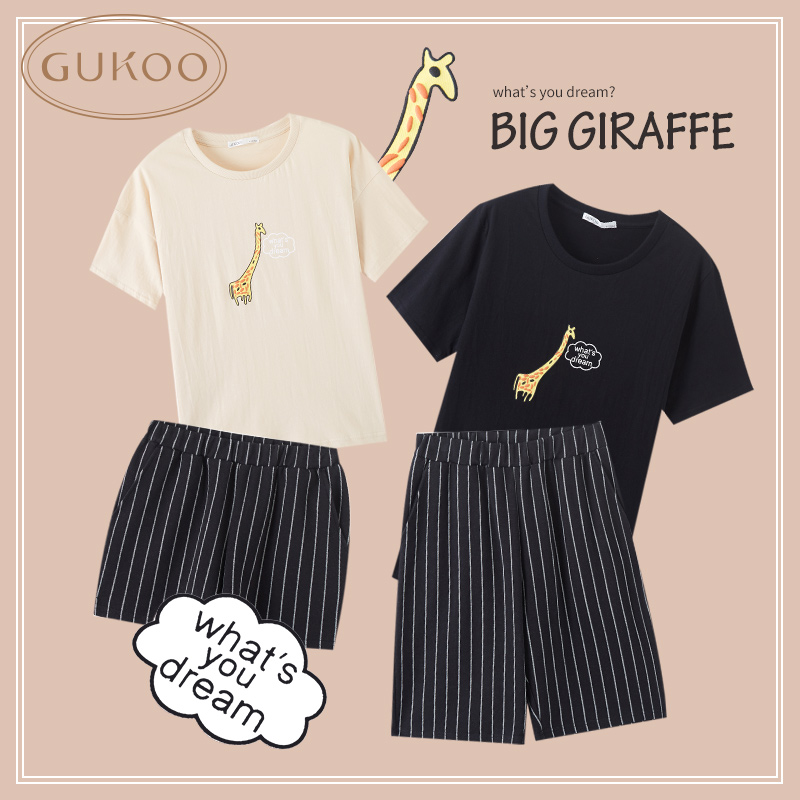 Gukoo/¹û¿ÇÇéÂÂ˯Ò´ºÏÄ¿¨Í¨¼Ò¾Ó·þ˯Ò³¤¾±Â¹ÌõÎÆ¿ã¾Ó¼Ò·þÏÄ¿î