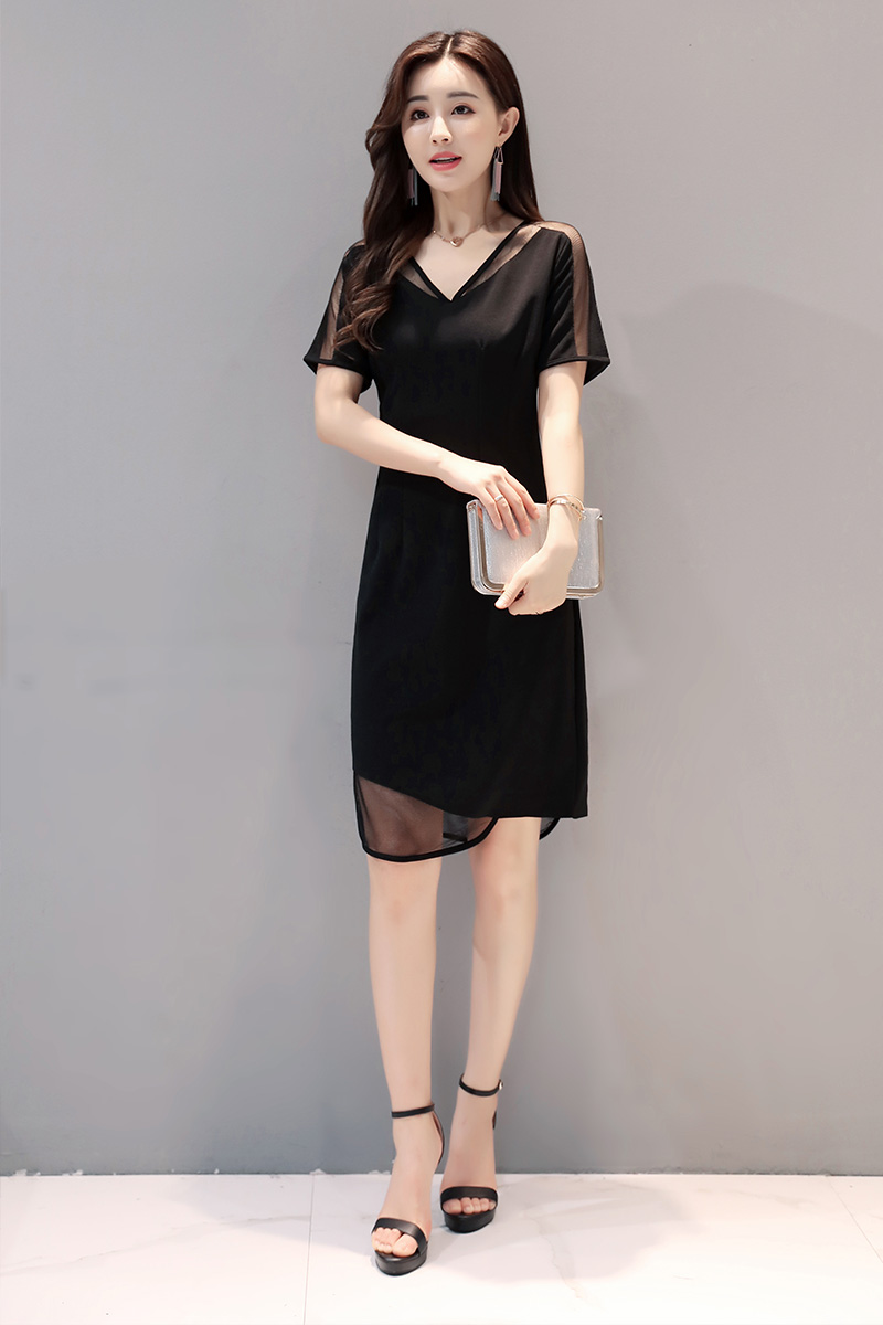 韩版夏季夏装连衣裙淘宝网京东商城正品显瘦女欧洲站品牌女装特卖