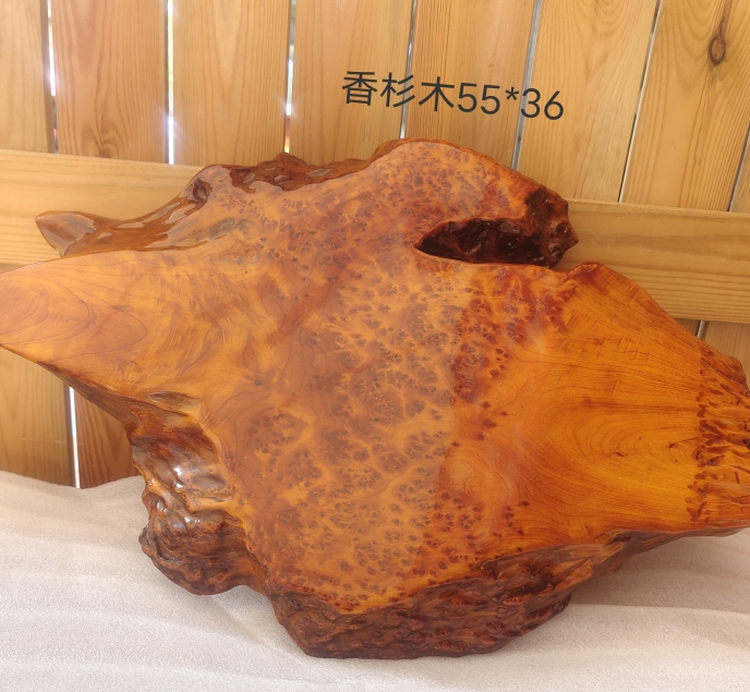 天然香杉木茶盘茶台随形满金丝瘤疤根雕自然形禅意实木干泡台摆件