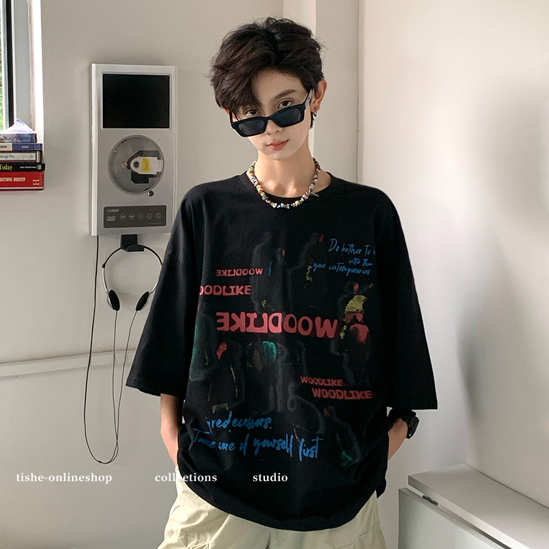 男童短袖t恤夏装纯棉儿童